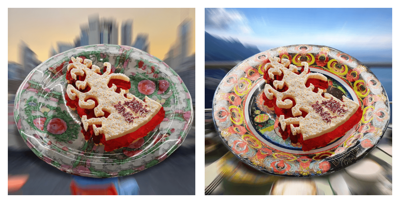 Pie Keys Jade Plate 74 and Ketchup Plate 19 by Madere